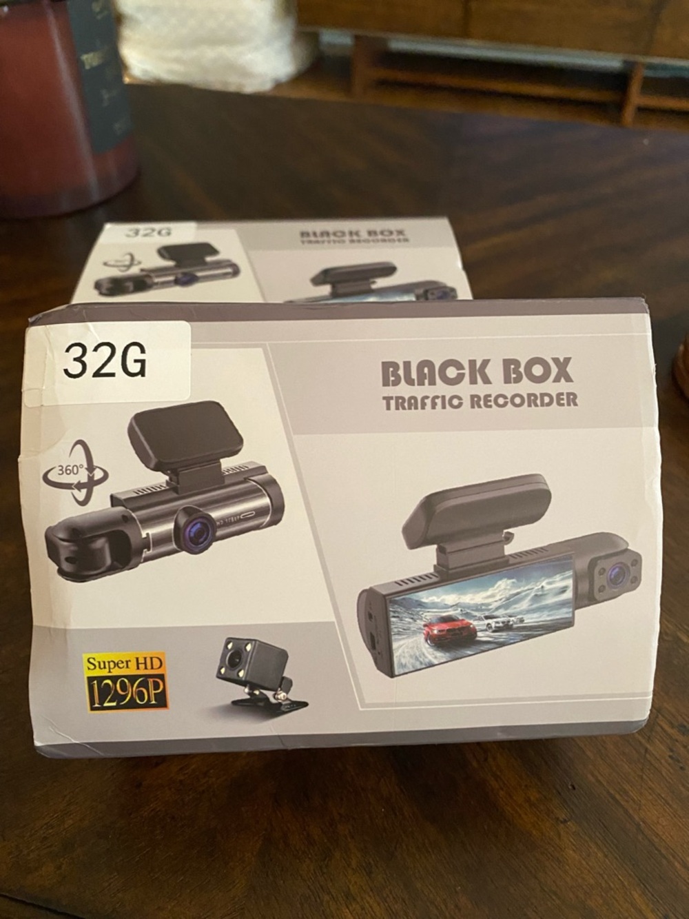 Traffic Recorder Dash Cam - Black